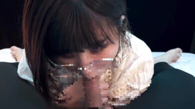 Junior college girl gives blowjob and cum in mouth and gokkun before going out