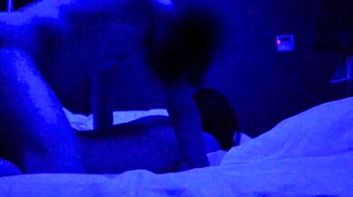 A serious student who is obscene by the light effect of the love hotel.