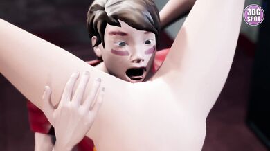 3DGSPOT - Hot Teen Cheerleaders Get Fucked In The Locker Room COMPILATION! 3D ANIMATION!