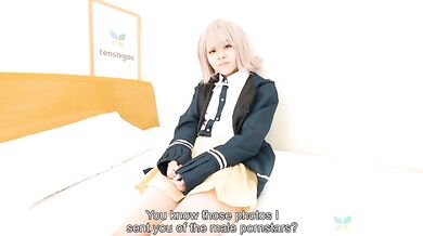 Cutie Saeko Ishiki Comes To With A Cute Cosplay