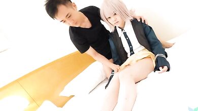 Cutie Saeko Ishiki Comes To With A Cute Cosplay