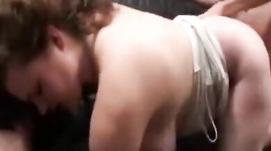 Melissa and Natacha in a foursome