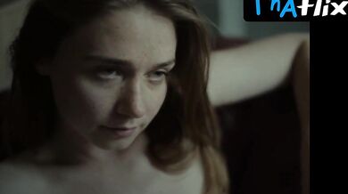 Jessica Barden Breasts Scene in Scarborough
