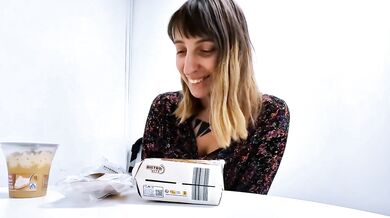 Sex at work. My coworker cheats on his girlfriend with me in the lunch break.