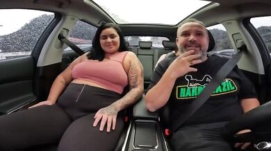 Alessandra Lopes & Her Generous Booty: Debut Blowjob on City Streets (Ma Santos)