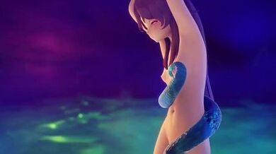 Young Japanese girl fucked by tentacles 3D Hentai (1)