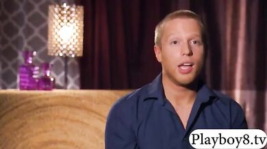 Horny couples swap partners and group sex in the red room