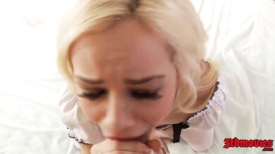 Sexy Blonde Girl Fucked Rough By A Bwc