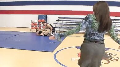 Dani Jensen And Raquel De Vine, Have A Student/teacher Relationship, And Fuck The Coach! - Juliana Grandi