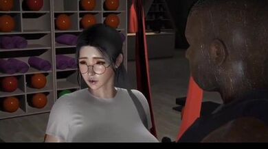 Wife big ass cheating 3d