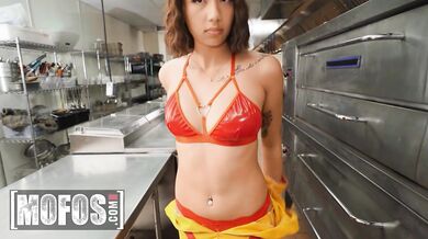 MOFOS Charles Dera Catches His Co Worker Masturbating At Work He Then Tries To Make Her Feel Better With His Dick