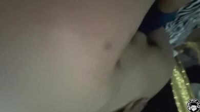 busty stepmom lets lil d hit while dad's at work pt 1