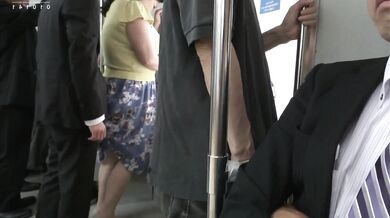 Busty Japanese MILF Subway Creampie - Yuki Sakurai