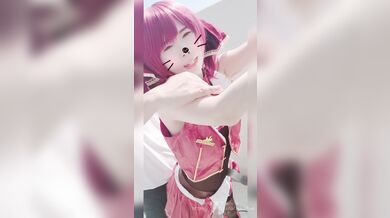 VTuber Houshou marin series preview standing doggy If a lot of I'll post the full story