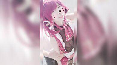 VTuber Houshou marin series preview standing doggy If a lot of I'll post the full story