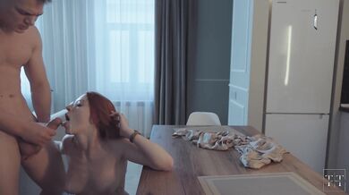 I Saw His Huge Cock and I was Scared, but then I Cum Several Times in a Row