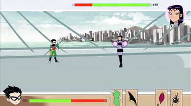 18Titans - A Great Defeat of Starfire's Sister, the Dangerous BlackFire - P5