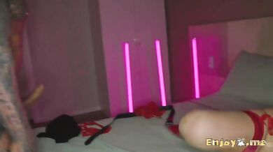 ENJOYX - Brunette in crimcompanions son pantyhose gives suck off and gets tough lovemaking - XXX porn (Rob Diesel, Valentina Nappi)