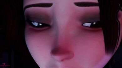 Cartoon milf Aunt Cass from Big hero six get fucked