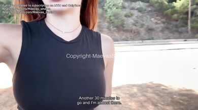 VLOG CORSE - My boyfriend fucks me like a slut and cums on my face