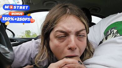 Le CHUPO la VERGA a mi HERMANASTRO en el auto y ACABA en mi BOCA