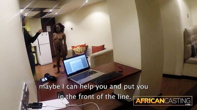 Petite African Amateur Model Casting