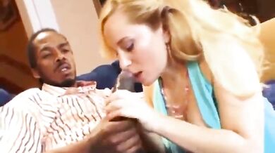 Aiden Starr takes a big black cock!