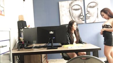 Job interview gets out of hand and I have sex with a milf