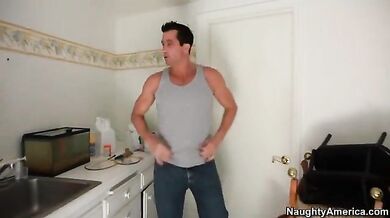 Maid Breanne Benson Fucking In The Garage With Her Tattoos - Juliana Grandi