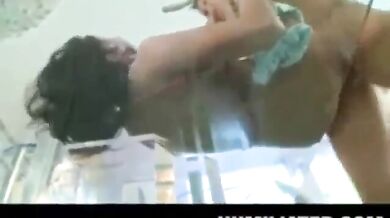 Slt gets tied and fucked