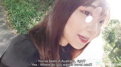 Chubby sexy Japanese College girl Miki Sakashita is with us today showing us her juicy ass pt 1