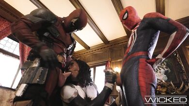 Wicked - SPIDEYPOOL RETURNS With Deadpool And Spiderman FUCKING Monica Rambeau Hard - Ana Foxxx