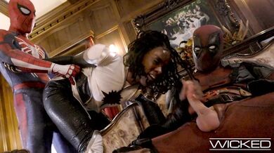 Wicked - SPIDEYPOOL RETURNS With Deadpool And Spiderman FUCKING Monica Rambeau Hard - Ana Foxxx
