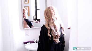 Busty MILF Casca Akashova's Morning Routine