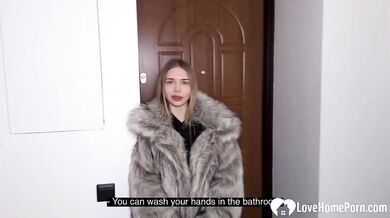 Picked up girl thanks me with hard sex