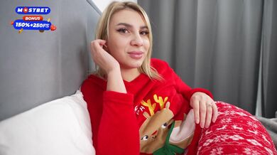 Step mom gives herself to step son as perfect christmas gift