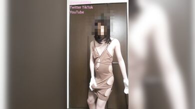 femboy crossdresser ladyboy masturbation sissy choke the chicken pitiable choke the chicken boner b