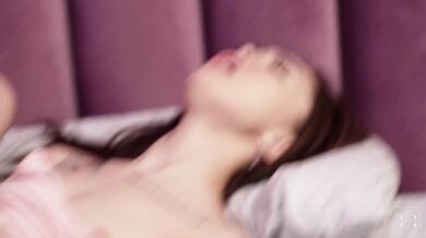 I just opened my eyes and already felt his huge cock inside me