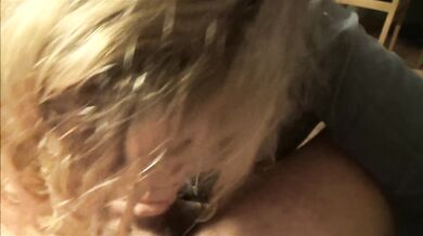 Blowjob after work