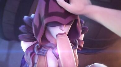 Seris Storking And Sucking Cock