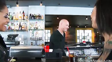 Bonnie Rotten Fucking In The Chair With Her Bubble Butt - Juliana Grandi