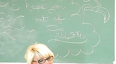 Summer Storm Fucking In The Desk With Her Lingerie - Juliana Grandi