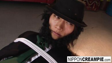 A steamy dp leads to a creamy pussy