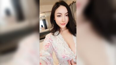 Lace LINGERIE, Asian girl, Sexy teasing