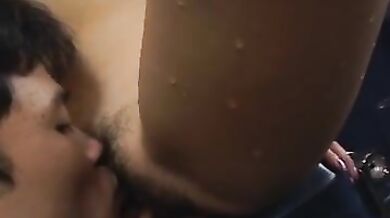 Subtitled uncensored classic JAV fingering and oral sex