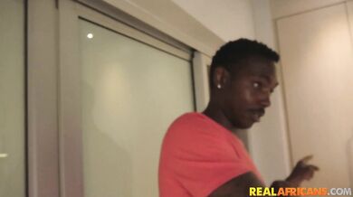 Chubby African Fucked By Stepbrother