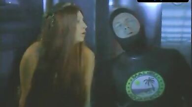 Angelica Bridges Breasts Scene in Son Of The Beach