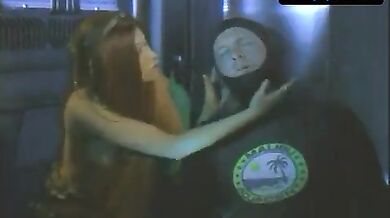 Angelica Bridges Breasts Scene in Son Of The Beach