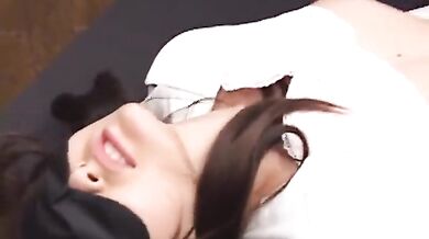 Uncensored Japanese Amateur Sex: Ripped Pantyhose Bondage Sex pt 5