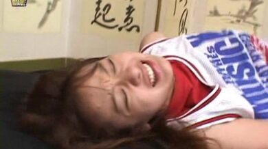 Naughty Japanese Cutie Gets Smothered With Cum